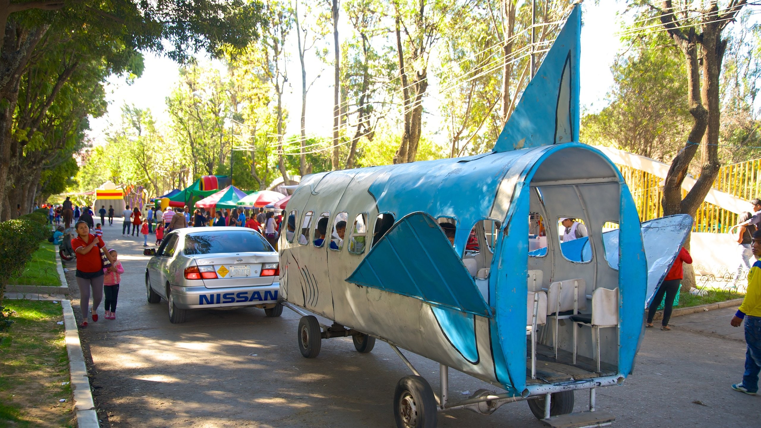Yungas montrant scènes de rue