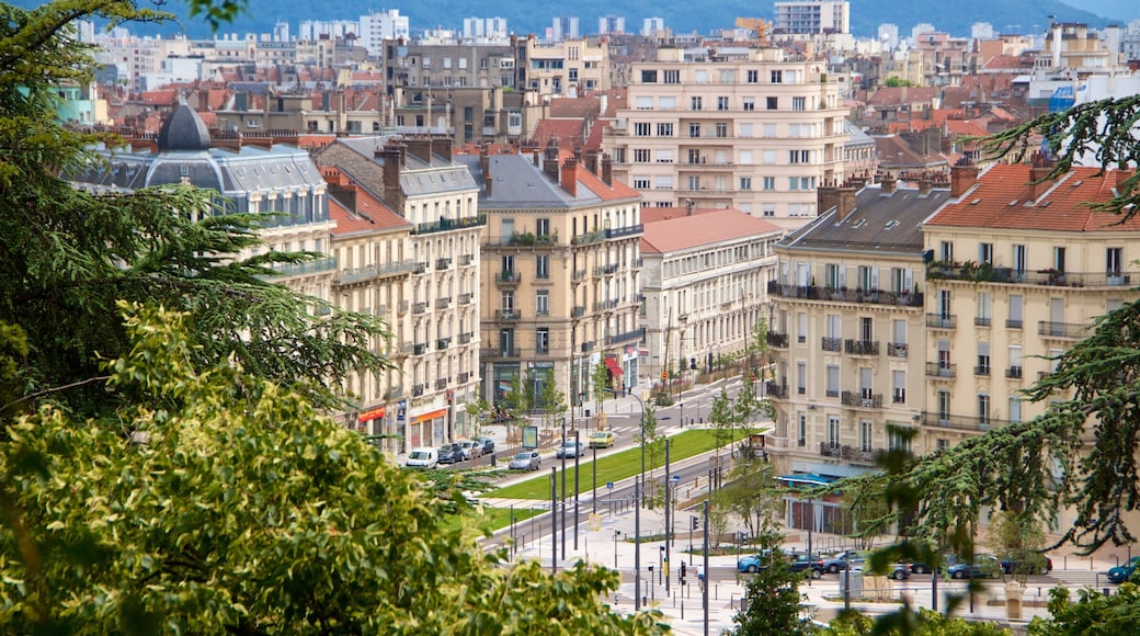 Rhône-Alpes toont een stad