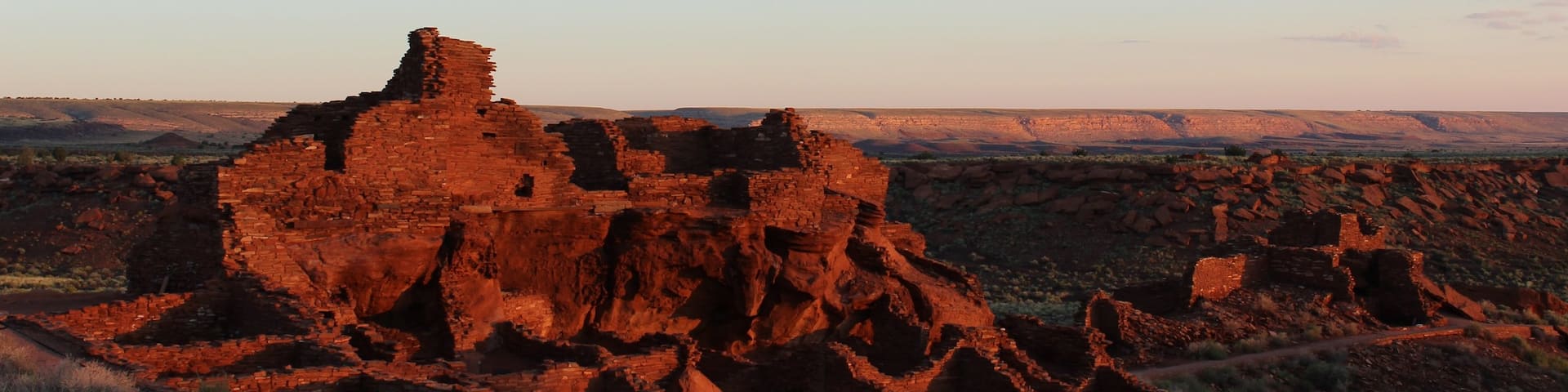 Wupatki National Monument que incluye escenas tranquilas