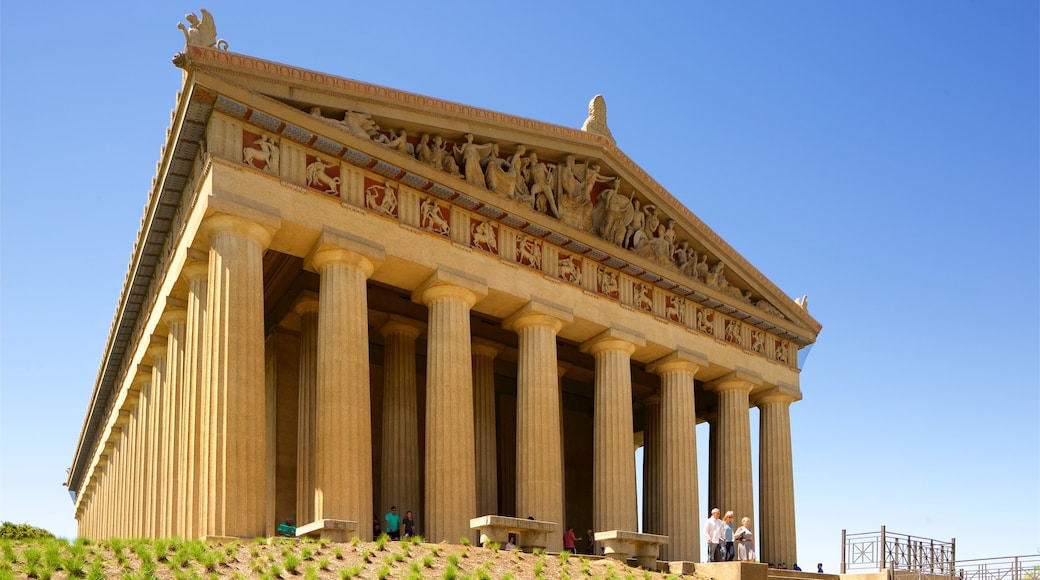 Parthenon mit einem historische Architektur