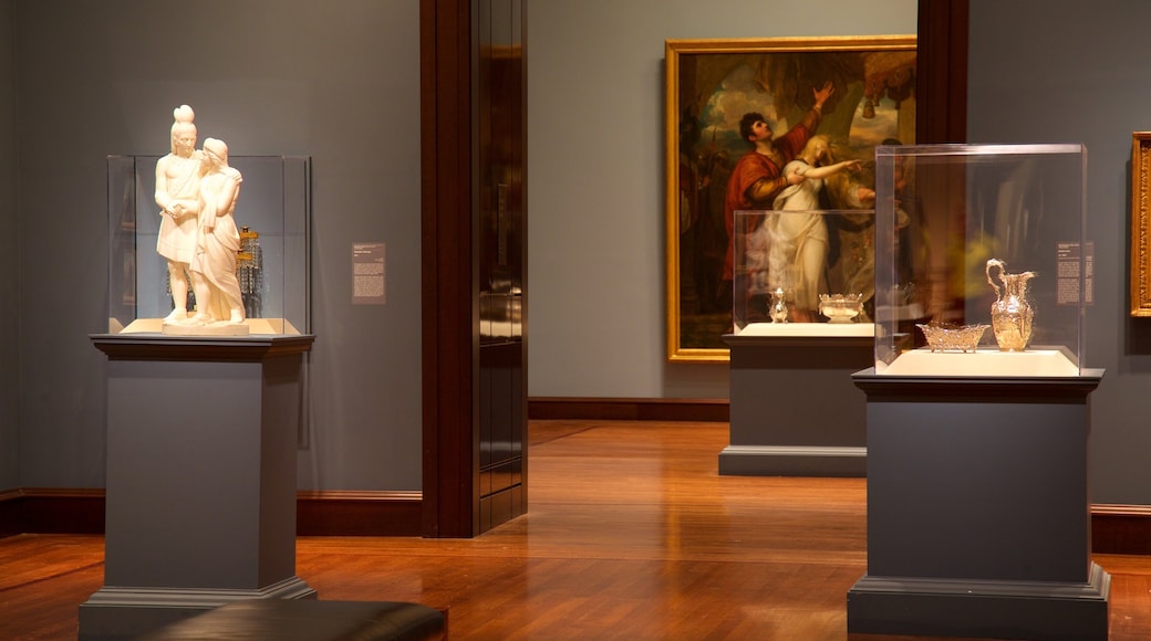 Cincinnati Art Museum das einen Innenansichten und Kunst