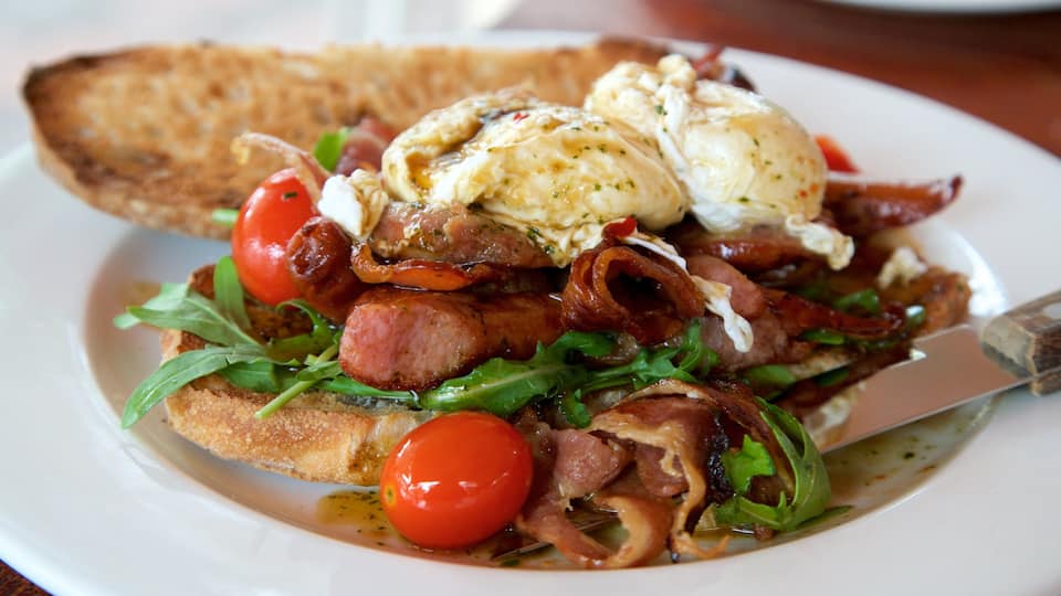 Noordhoek mostrando comida