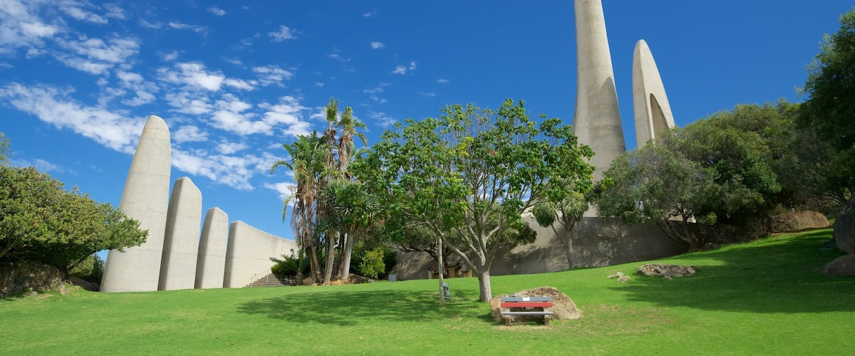 Paarl featuring a park and a monument