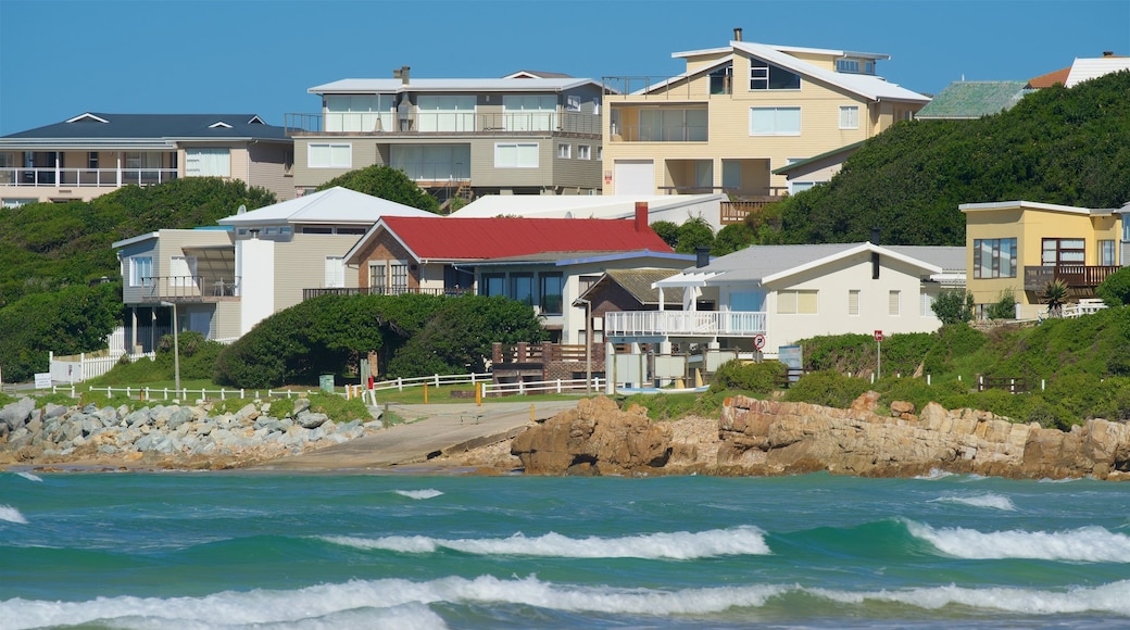 Knysna inclusief algemene kustgezichten en surfen