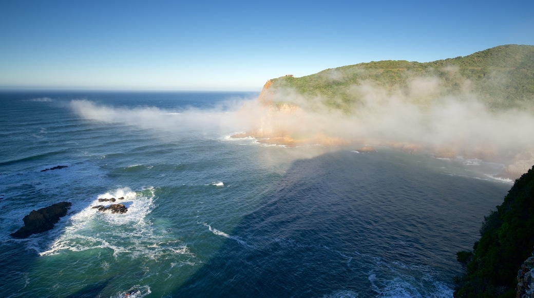 Knysna montrant scènes tranquilles, brume ou brouillard et vues littorales