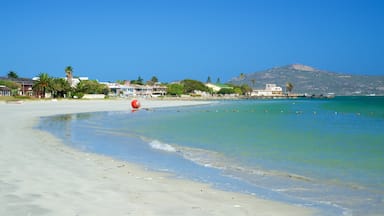 Langebaan mostrando vista della costa, spiaggia e paesaggi rilassanti