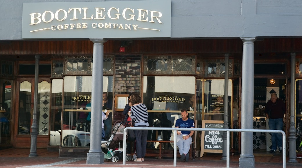 Sea Point toont cafés en bewegwijzering