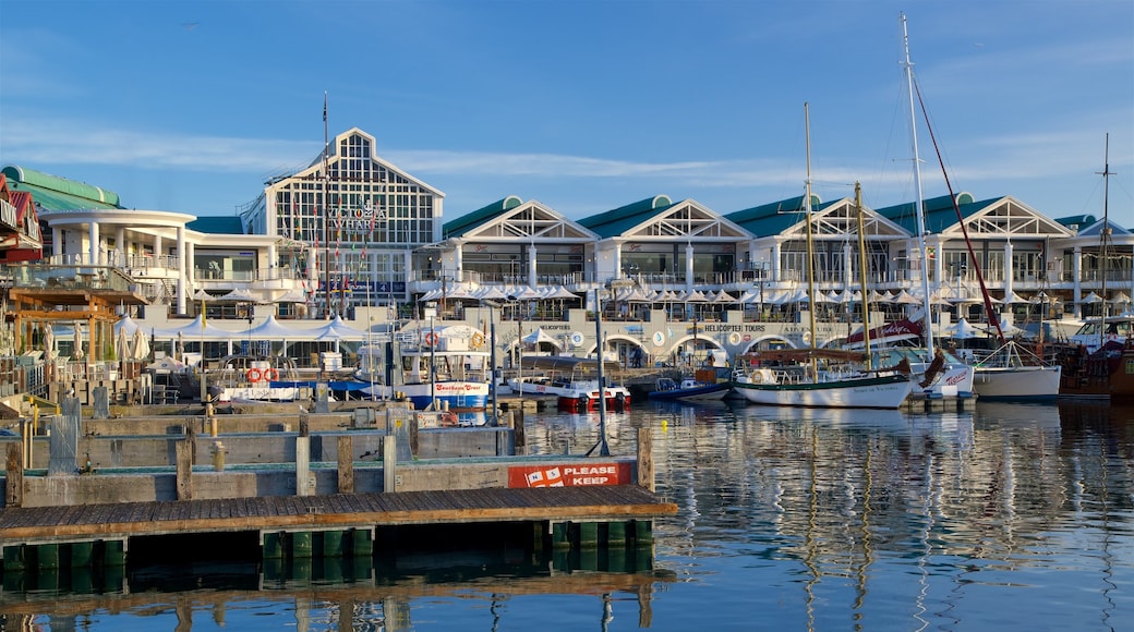 Victoria and Alfred Waterfront featuring a marina
