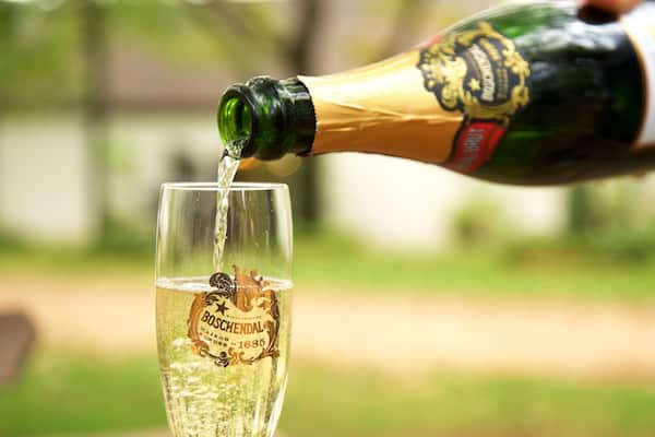 Weingut Boschendal welches beinhaltet Drinks oder Getränke