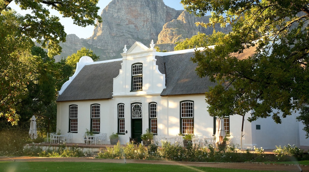 Boschendal Estate som viser historiske bygningsværker