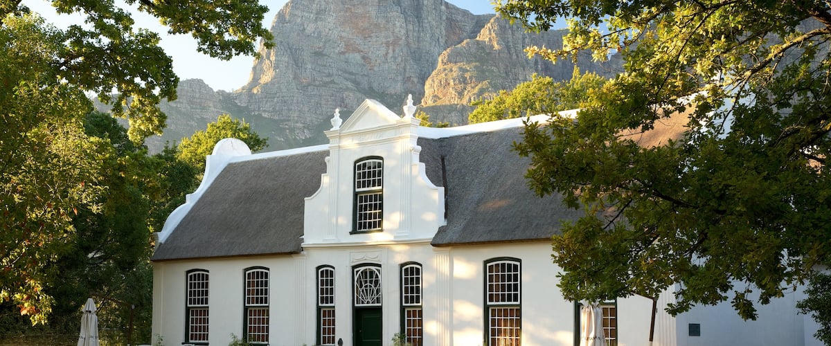 Boschendal Estate joka esittää vanha arkkitehtuuri