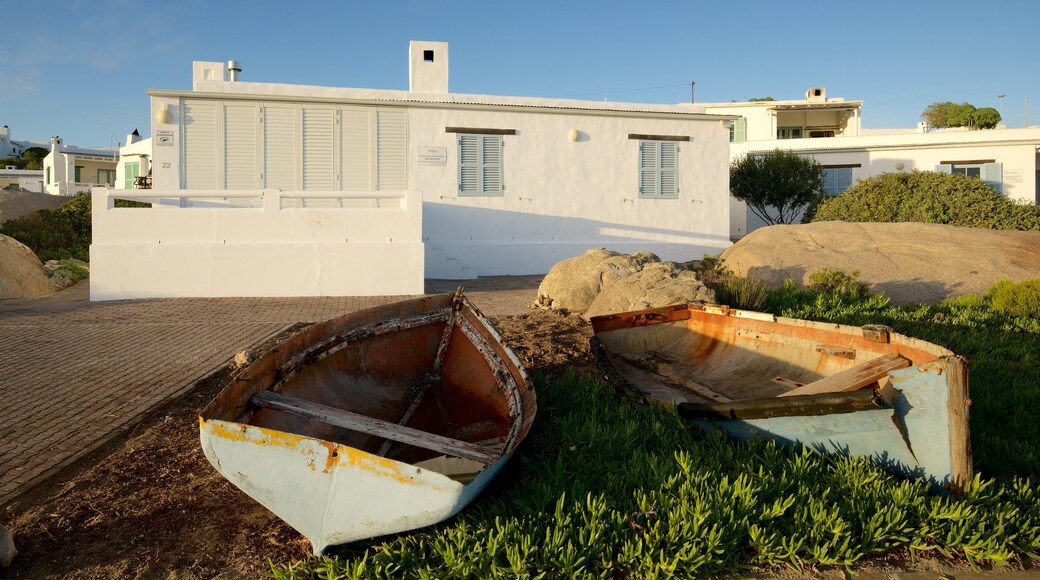 Paternoster Beach showing a coastal town