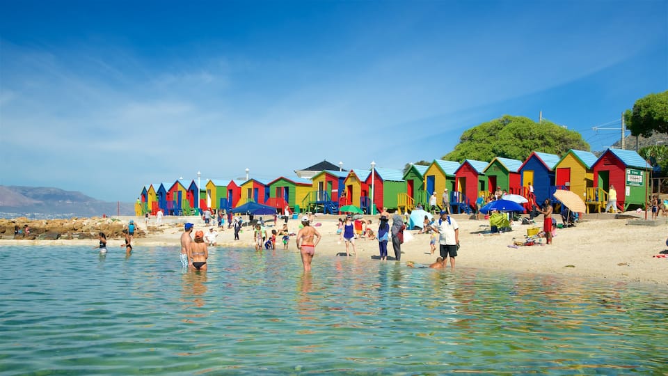 St. James mostrando una playa, vistas de una costa y natación