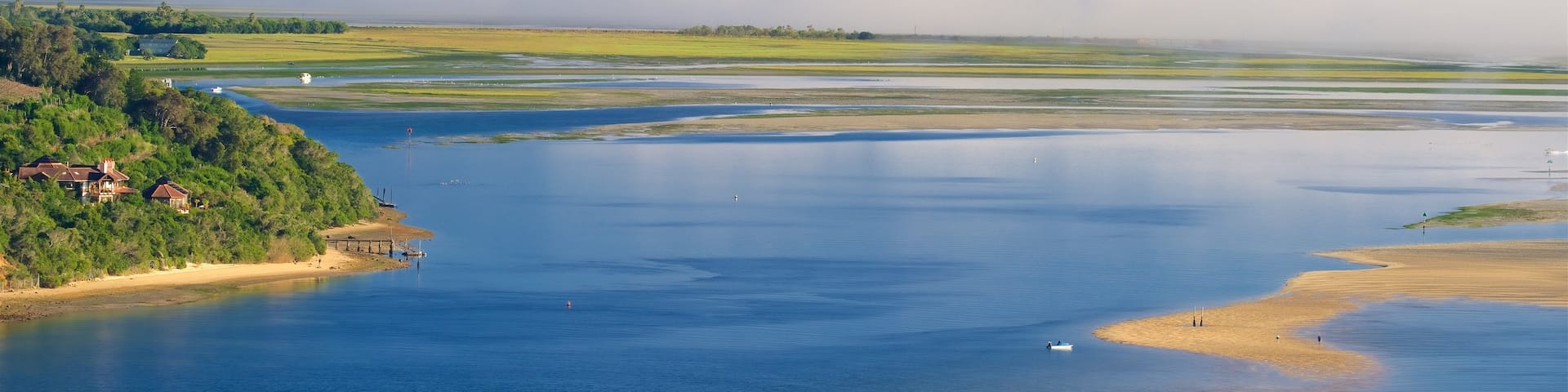 Knysna featuring mountains, landscape views and general coastal views