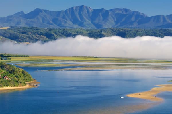 Knysna montrant vues littorales, montagnes et panoramas