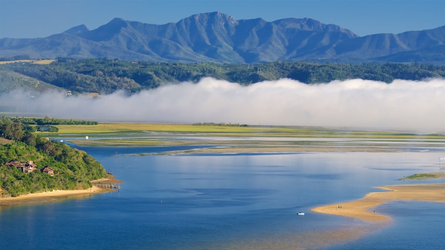 Knysna montrant vues littorales, montagnes et panoramas