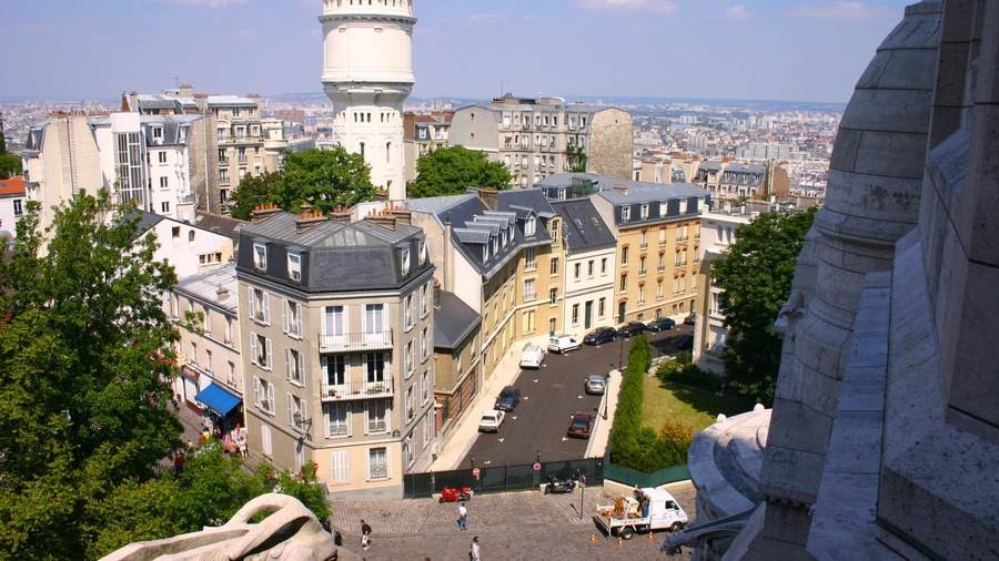 Montmartre che include città e vista