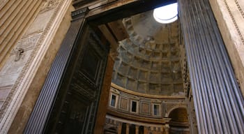 Pantheon bevat interieur, religieuze elementen en een kerk of kathedraal