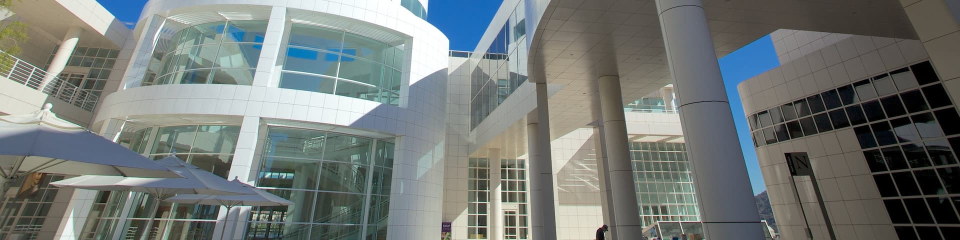 Centro Getty que incluye una ciudad
