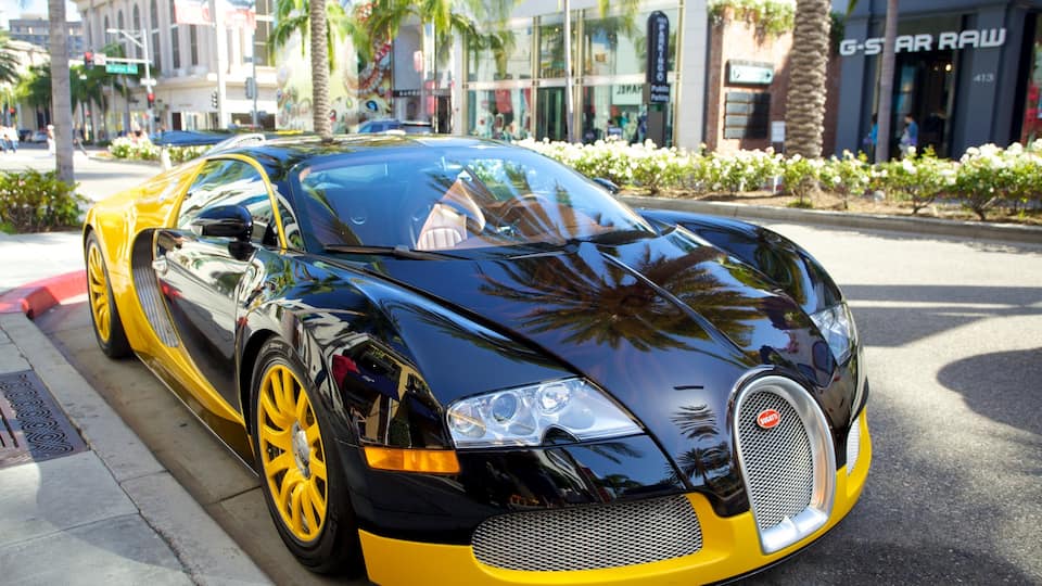 Rodeo Drive mostrando escenas urbanas