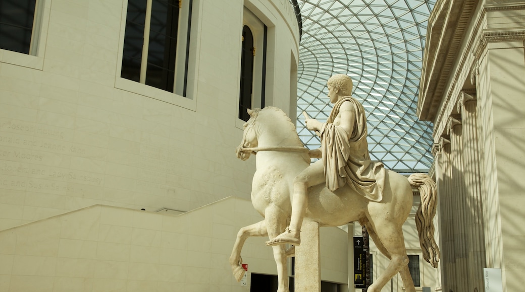 The British Museum showing interior views