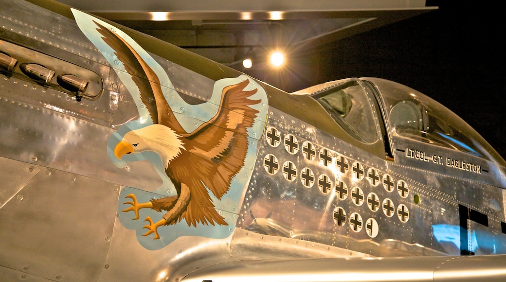 Museum of Flight showing aircraft and interior views