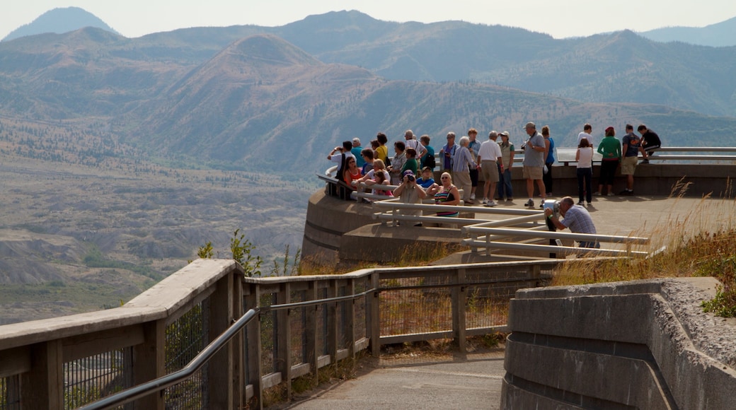 Mount St. Helens featuring landscape views, mountains and views