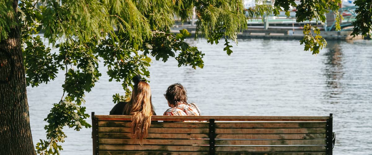 Portland which includes a garden and landscape views as well as a couple