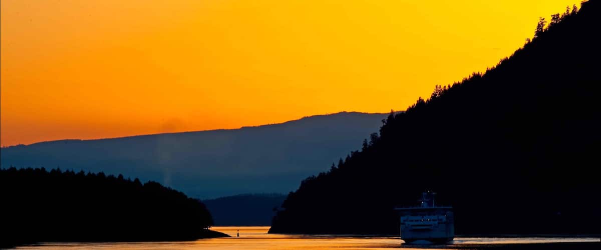 Mayne Island inclusief een zonsondergang en cruises