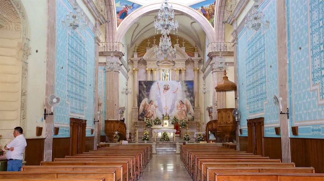 San Marcos Church showing a church or cathedral, heritage architecture and interior views