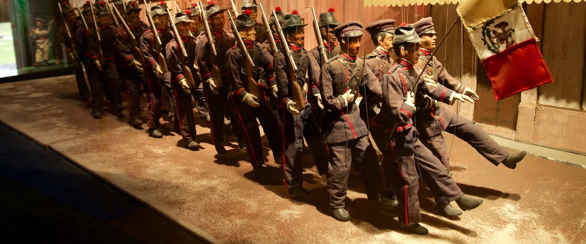 Museo Rafael Coronel ofreciendo vistas de interior