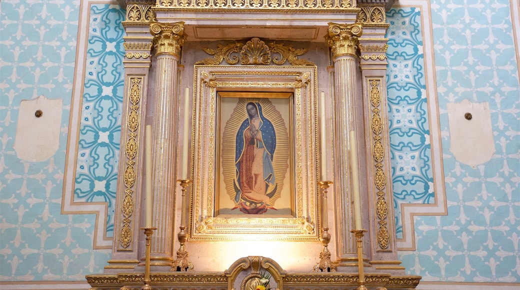 Chiesa di San Marco mostrando vista interna e elementi religiosi