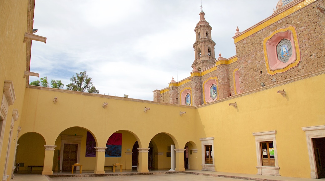 Museo J. Guadalupe Posada que incluye un parque o plaza y patrimonio de arquitectura