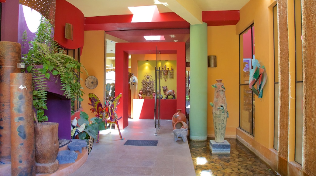 Sanctuary of Atotonilco featuring interior views