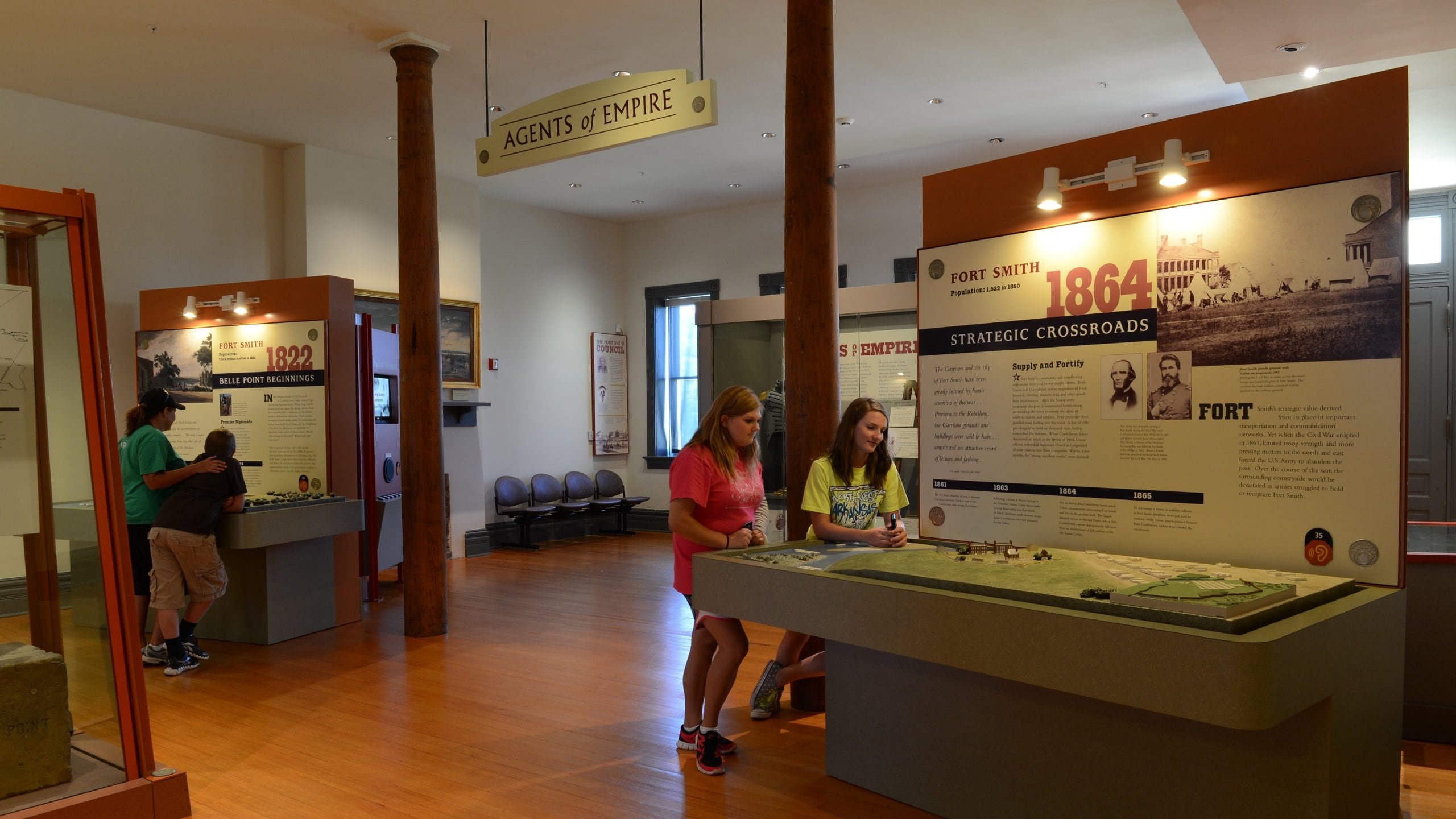 Fort Smith featuring interior views