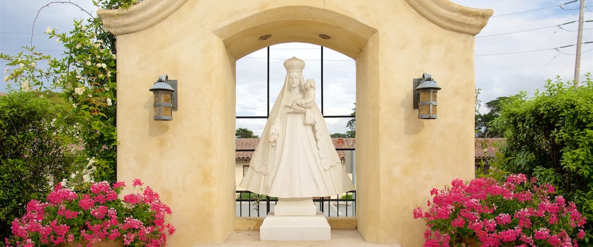 Cathedral of San Carlos Borromeo montrant monument, éléments religieux et patrimoine historique