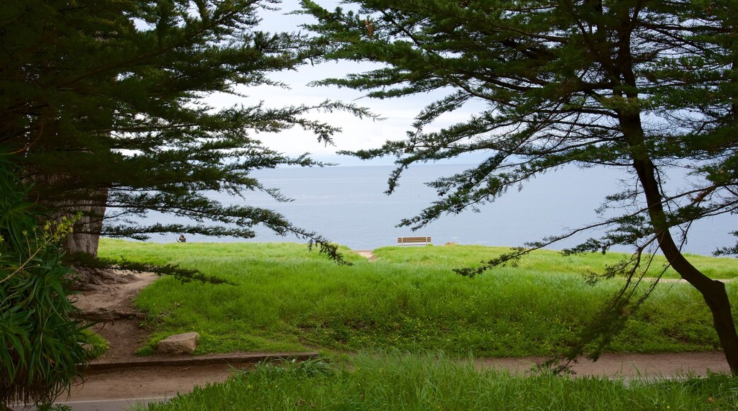 Pacific Grove which includes a garden and general coastal views
