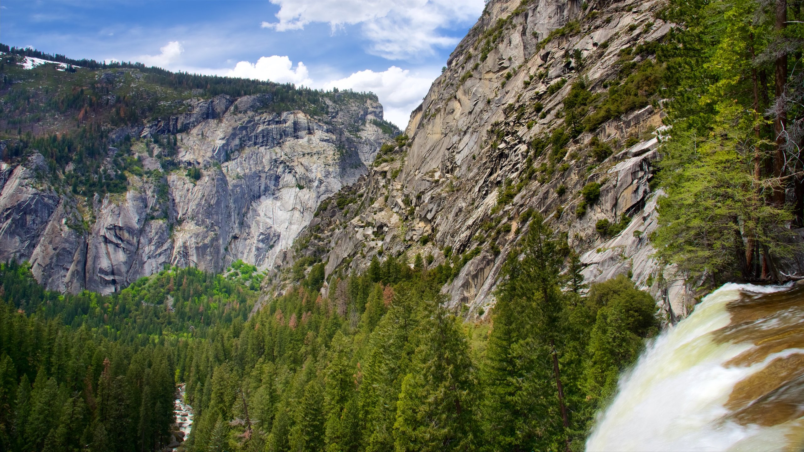 Top of vernal outlet falls