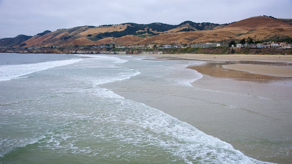 Pismo Beach featuring a beach and general coastal views