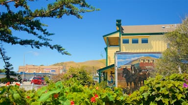 Cayucos featuring a small town or village