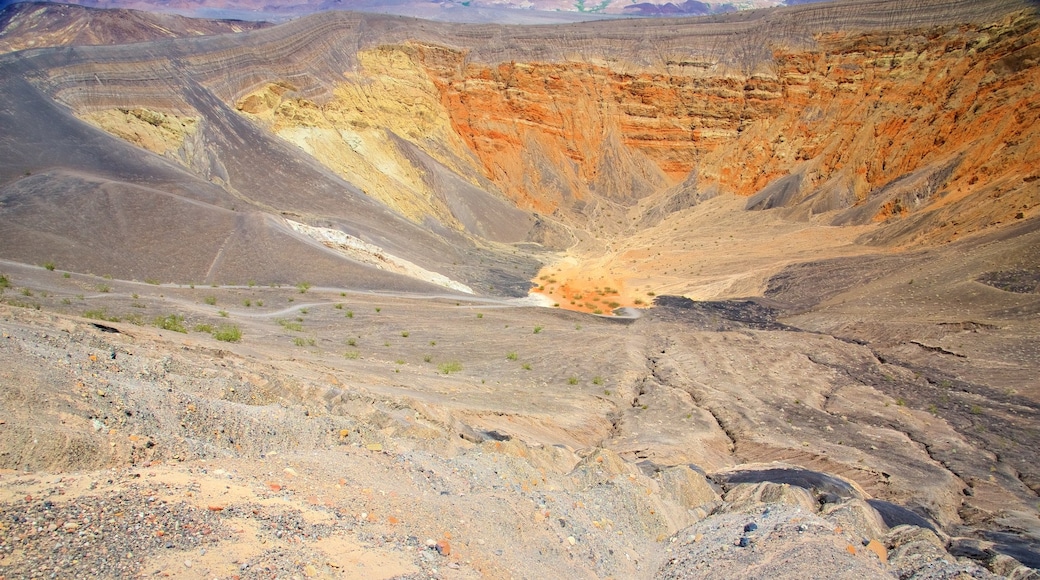 Death Valley which includes tranquil scenes, a gorge or canyon and desert views