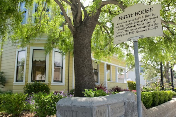 Monterey State Historic Park showing a park and signage