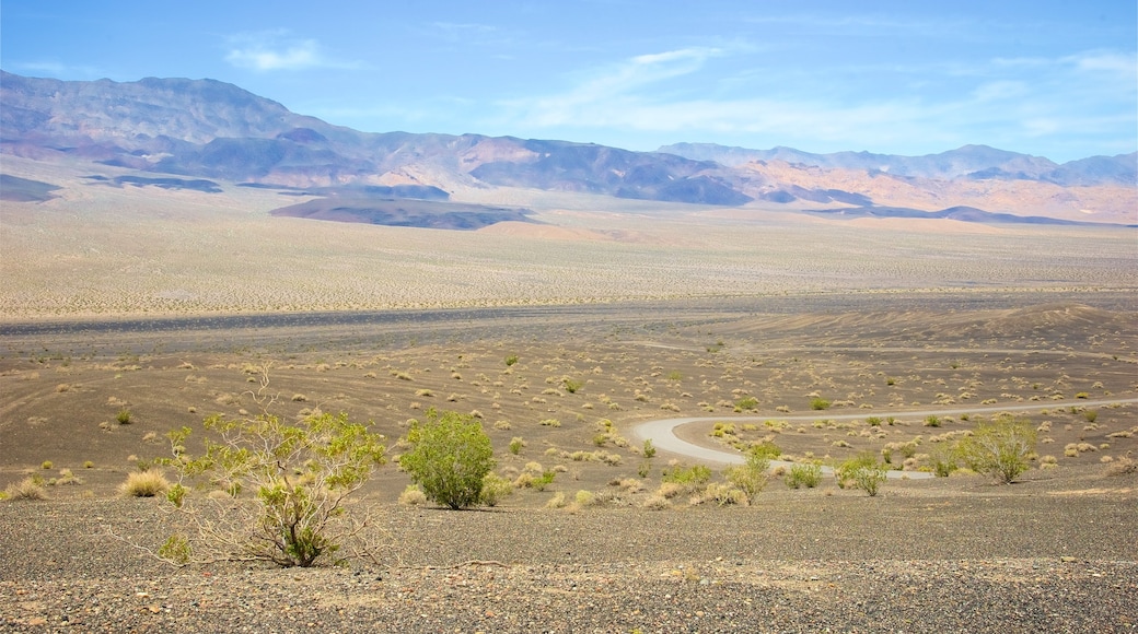Ubehebe Crater 呈现出 沙漠風景 和 山水美景