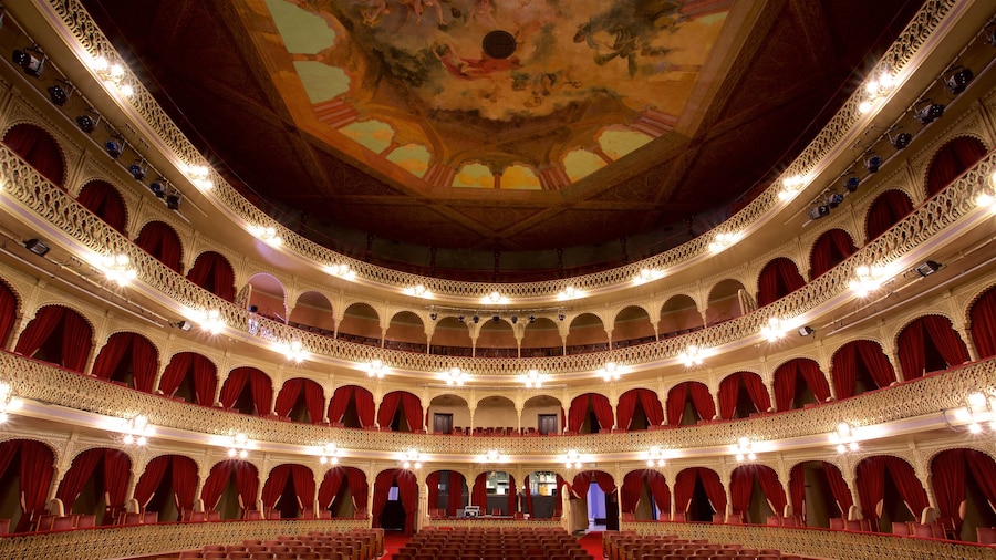 El Gran Teatro Falla which includes interior views and theater scenes