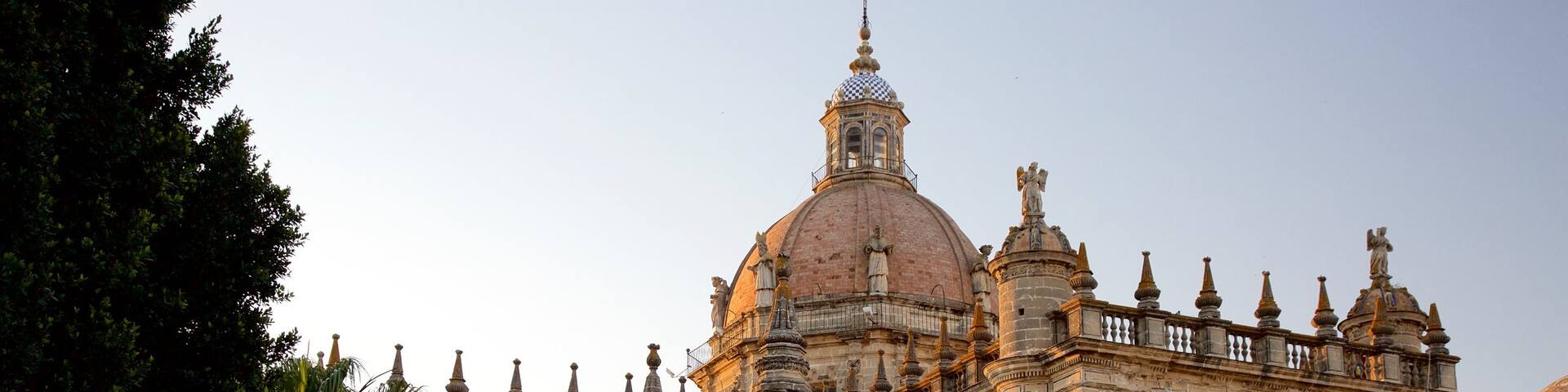 Jerez Cathedral which includes a church or cathedral