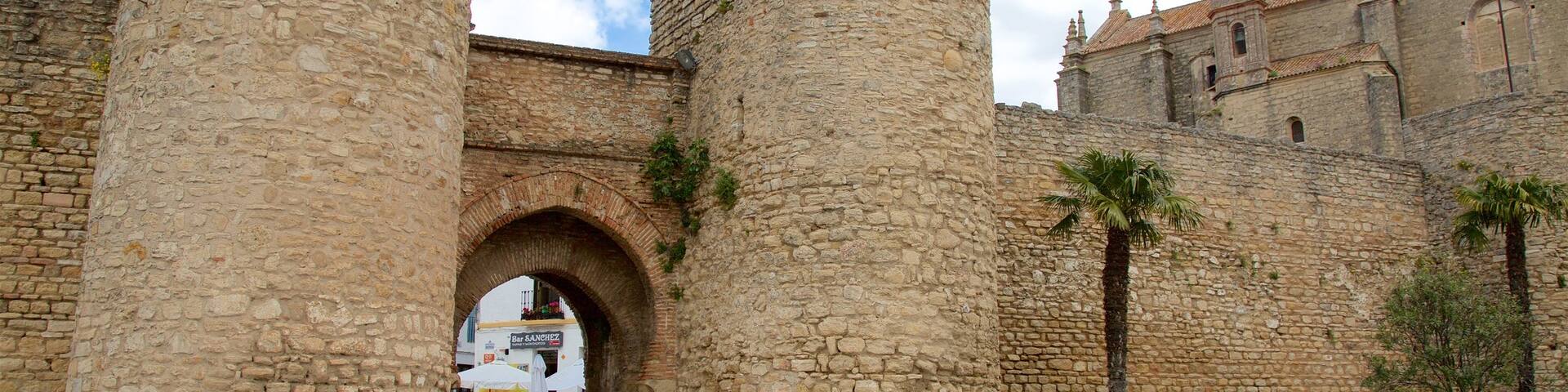 Puerta de Almocábar qui includes patrimoine historique