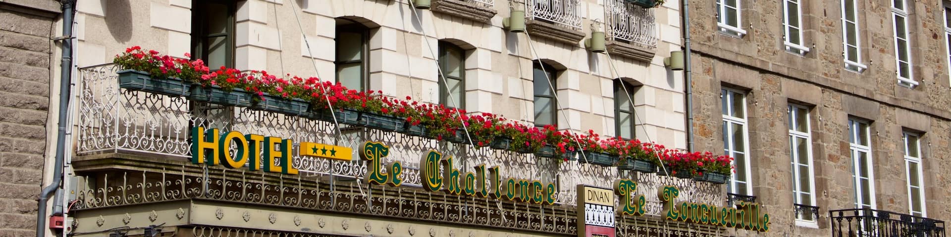 Dinan which includes heritage elements