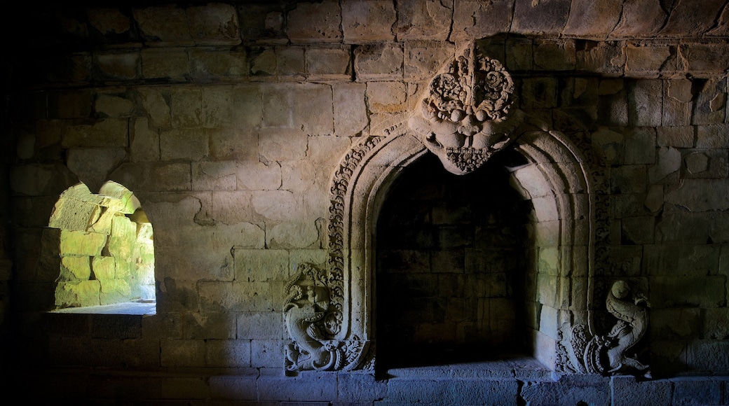 Candi Sari showing heritage elements and interior views