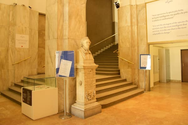 Villa Reale das einen Statue oder Skulptur, Geschichtliches und Innenansichten