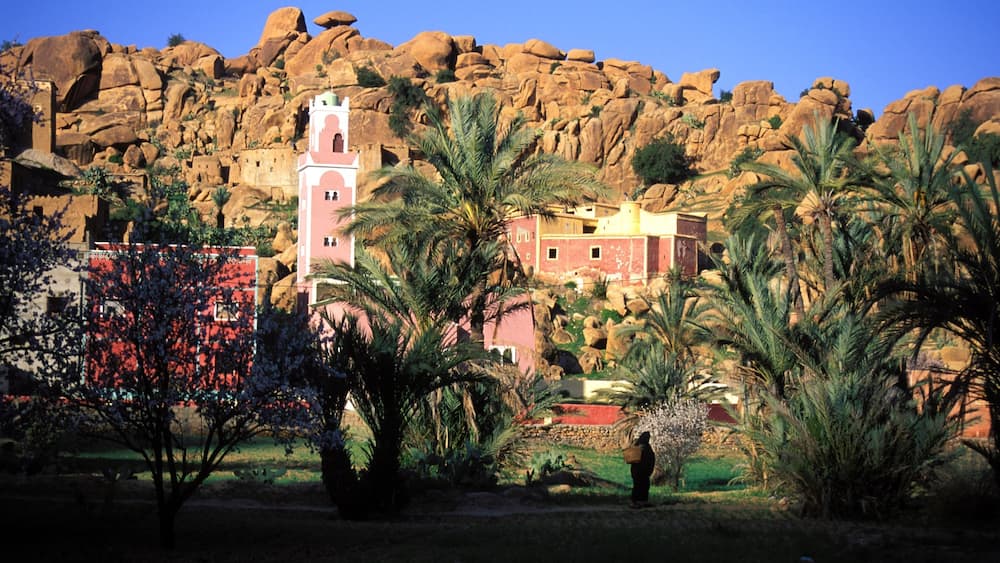 Maroc qui includes gorge ou canyon et patrimoine architectural